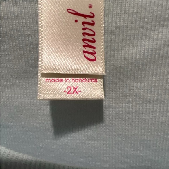 Vintage Anvil Tag TAPS The Atlantic Paranormal Society Blue Woman Shirt 2X - Picture 9 of 10